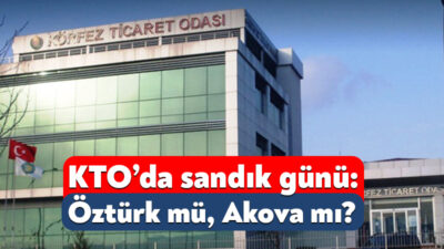 Körfez Ticaret Odası’nda bugün seçim heyecanı yaşanacak. Mevcut Başkan Recep