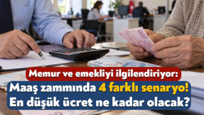 TÜİK’in eylül ayı enflasyon rakamlarını açıklamasının ardından memur ve emekli