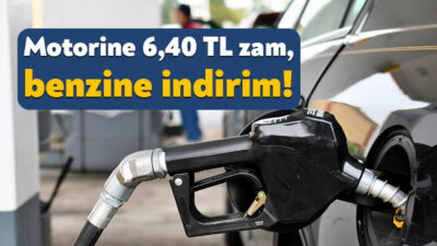 10 Ekim’de motorine litre başına 6,40 TL zam, benzine 96
