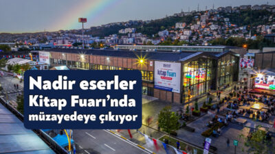 Uluslararası 16. Kocaeli Kitap Fuarı kapsamında düzenlenecek “Değerli Eserler Müzayedesi”,
