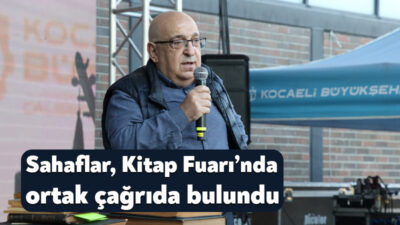 Uluslararası 16. Kocaeli Kitap Fuarı’nda bir araya gelen sahaflar, kitapların