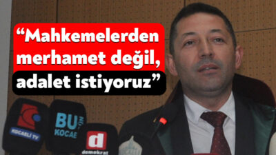 Kocaeli Barosu Başkan Adayı Serdar Solak, genel kurulda yargı bağımsızlığına