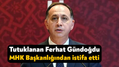 İstanbul Cumhuriyet Başsavcılığı’nın soruşturması kapsamında tutuklanarak cezaevine gönderilen MHK Başkanı