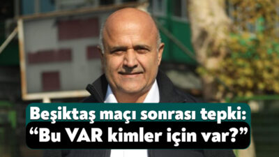Kocaelispor Başkanı Recep Durul, Beşiktaş yenilgisinin ardından hakem kararlarını eleştirdi:
